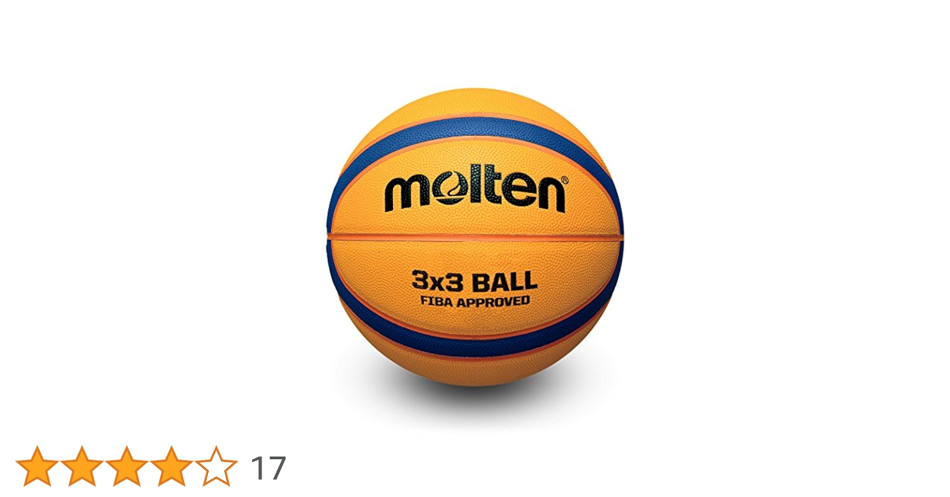 Amazon | Molten B33T5000 3x3 Basketball FIBA Approved